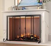 Fire Beauty Fireplace Screen, Wroug