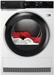 AEG 8000 Series Heat Pump Tumble Dryer TR848P4B, AbsoluteCare Freestanding Heat Pump Tumble Dryer with Low Energy Consumption, WiFi Connected, 8kg Load, Energy Class A++, White