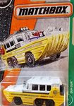 Matchbox 2017 MBX Explorers DUK-DUK (Boat Car) 89/125, White and Yellow