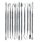 Alis 16 Pcs Dental Scaler Kit Dental Tools ASL166 Dental Probes for Oral Care Stainless Steel Kit Set of 16 Piece Scaler with Zipper Bag (16_Pcs_ALL_Dental_Scaler_Kit)