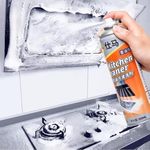 Gvb enterprise Kitchen Cleaner Spray Oil & Grease Stain Remover Stove & Chimney Cleaner Spray Non-Flammable Nontoxic Magic Degreaser Spray for Kitchen Gas Stove Cleaning (Kitchen Cleaner Spray 500 ml)