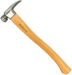 Proferred T49001 California Framing Milled Face Hickory Hammer, 21 oz