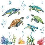 decalmile Sea Turtles Wall Stickers