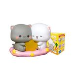 Aven Rabbit Mitao Cat Series 4 Blind Box Figures, Mystery Box Random Design Toys Girl Birthday Gifts Christmas Collectible Toy for Desk Accessories, 1PC
