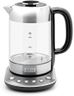 Haden Richmond Kettle – Electric Variable Temperature Fast Boil Kettle, 3000W, 1.7Litre, Brushed Stainless-Steel & Glass