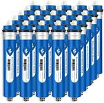 Membrane Solutions Reverse Osmosis Membrane 150 GPD 12" x 2" RO Membrane Water Filter Replacement Fits Under Sink RO Drinking Water Purifier System, 25-Pack