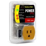 Voltage Protector, Surge Protector for Home Appliance, 110V 15A 2200 Watts, Electronic Surge Protectors with Indicator Light and Adjustable Switch