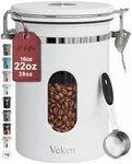 Veken Coffee Canister with Window, 
