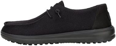 HEYDUDE Wendy Work CE Wide Black Size 11, Women’s Shoes, Women’s Slip-on Loafers, Comfortable & Light-Weight