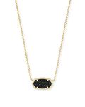 Kendra Scott Elisa Pendant Necklace for Women, Fashion Jewelry, 14k Gold-Plated, Brass Metal