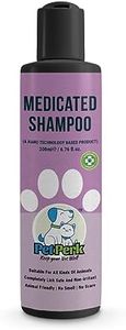 PetPerk Medicated Anti fungal Shampoo for Dogs Advanced Nanotechnology Based Formulation Soothing Relief for Skin Issues Suitable for All Dog Breeds Dogs (200 ml, 1 Bottle)