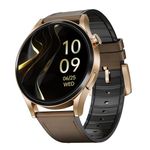 boAt Chrome Horizon, Video Watch Faces, 1.51” AMOLED Display, HRV & VO2 Max, Auto-Activity Detection, ASAP Charge, Advanced Bluetooth Calling, IP68, Heart Rate & SpO2 Monitor Smart Watch(Coco Brown)