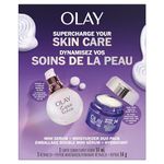 Olay Super Serum, 14mL & Olay Regenerist Retinol 24 Night Face Moisturizer, Fragrance-Free, Trial Size 14mL