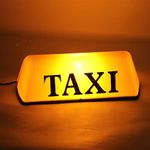 Speedwav TAXI BRIGHT TOP BOARD ROOF SIGN LIGHT INDICATOR CAB LAMP YELLOW 12V (YELLOW LIGHT) Model_No.LSWMS298