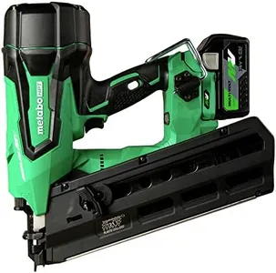 Metabo HPT 36V MultiVolt Cordless Framing Nailer | Uses 21 Degree Full Round Head Plastic Strip Nails | Includes Battery and Charger | NR3690DR