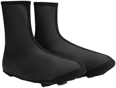 BBB Unisex BBB WaterFlex 3 0 Cycling Bicycle Overshoes for Men and Women Rain Cover Waterproof Ubers, Black, 45/46 EU