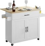 IRONCK Rolling Kitchen Island Table