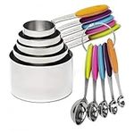 10 Pcs Measuring Cups and Spoons Se