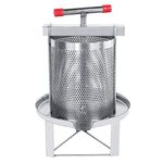 Honey Press Extractor, Stainless Steel Household Manual Honey Presser Wax Press Beekeeping Tool with Filter