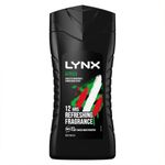 2x Lynx 12hr Refreshing Africa Squeezed Mandarin & Sandalwood Bodywash, 225ml