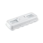 Bakelicious 73902 Cupcake Carton, Plastic, White