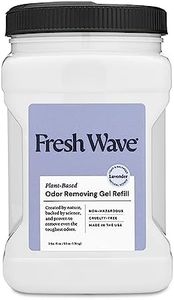 Fresh Wave Lavender Odor Removing Gel Refill, 63 oz. | Safer Odor Absorbers for Home | Natural Plant-Based Odor Eliminator | Every 15 oz. Lasts 30-60 Days | for Cooking, Trash & Pets