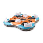 Bestway 1043115 Rapid Rider X4 River, Lake, Pool Tube Float, White/Blue