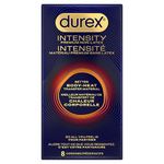 Durex Intensity Non-Latex Condoms, Ultra-Thin Condoms with Enhanced Sensitivity, Extra Silicone Lubrication, Latex-Free, Comfortable Fit, 8 Count