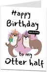 Funny Birthday Card For Him & Her P