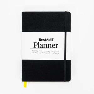 BestSelf Daily Planner - 6-Month Undated Planner Notebook for Organization and Planning; Ideal Planner for Students, Schools, Colleges, and Working Professionals