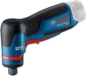 Bosch Professional 12V System Rotary Grinder GWG 12V-50 S (brushless Motor, high Torque, Variable Speed Trigger Switch and 5 Speed Modes)