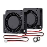 GDSTIME 24V 30mm Blower Fan 3010 Dual Ball Bearing Turbine Turbo Cooling Fan Minin Exhaust Heatsink (pack of 2pcs)