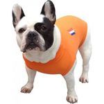 MPS Medical Pet Shirt Dog, Surgery Recovery Suit, Orange, X-Small