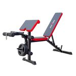 Zorex ZF-110 Adjustable Bench with Preacher pad, Home Gym Multipurpose Weight Training, Adjustable Incline, Decline, Flat Bench|Weightlifting Bench|Home Workout, 250 kg Weight Limit