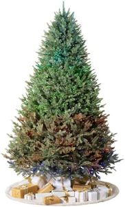 Balsam Hill BH Balsam Fir Full Tree - Realistic Artificial Christmas Tree with Premium Stand & Easy Assembly for Indoor Holiday Decorating, Twinkly, 9ft