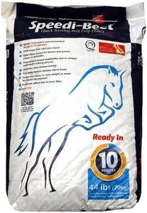 British Horse Feeds Speedi-Beet Feed for Horses - 44 Pounds 95% Sugar Free & Low Starch Horse Treats - Beet Pulp for Horses - Best Horse Weight Gain Supplement - Treats Horses Prone to Laminitis