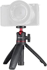 Trépied Compact ULANZI MT-08 Trépied de Voyage Portable Mini trépied avec vis 1/4'', Petit trépied Compatible avec Sony ZV1/ RX100 VII/ RX1R II, Canon G7X Mark, Fujifilm X100V, Leica Q2