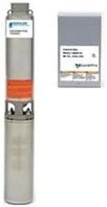 Goulds 18GS10412C Submersible Water Well Pump, 18 GPM, 1 HP, 8 Stages, 3 Wire, 230 V Control Box is INCLUDED.