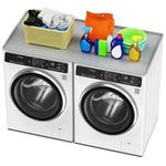 Washer Dryer Countertop - Large 54"×26.8" Washer and Dryer Covers,Non-slip Waterproof Washing Machine Cover Protector Top Load,Washer and Dryer Covers for the top for Laundry & Kitchen（Gray）