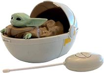 Mandalorian Star Wars The Baby Yoda The Child in Pram - Remote Control Crib Car,Green