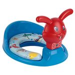 Nabhya Kids Toilet Trainer Baby Potty Seat With Rabbit Handle And Back Support Toilet Seat For Girls & Boys (Blue)