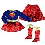 FancyDressWale Super Girl Costume (7-9 YRS)