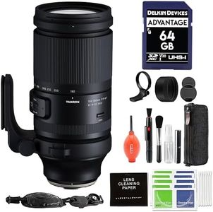 Tamron 150-500mm f/5-6.7 Di III VXD Lens for Sony E with Advanced Accessory and Travel Bundle | Extended 6 Years Tamron Warranty | AFA057S-700 | Tamron 150-500mm Sony E Lens