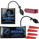 eSynic 2Pack Air Wedge Pump Up Bag 2 Size Air Bags for Lifting Door Durable Latex Materials Air Wedge Door Pump Up Bags Load-Bearing 300 Pounds Winbag Inflatable Air Wedge for Door Windows Car etc