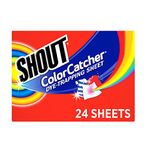 Shout Color Catcher Dye-Trapping, In-Wash Cloths, 24 ct