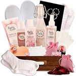 Peach Luxury Spa Gift Basket for Wo