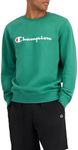 Champion Men's Script Crew Pullover Sweat, Apple A Day, X-Large