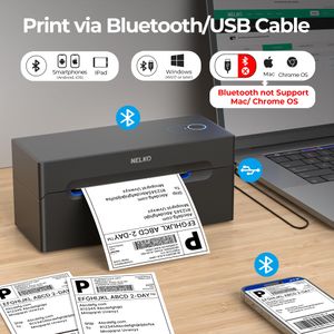 Nelko Bluetooth Label Printer 4x6 – Wireless Thermal Shipping Printer