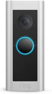 Ring Wired Video Doorbell Pro (Formerly Video Doorbell Pro 2) by Amazon | Doorbell camera, 1536p HD Video, Head to Toe Video, 3D Motion Detection, Wifi, hardwired