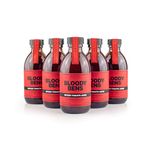 Bloody Bens Spiced Tomato Juice 200ml Bottle Cocktail Mocktail Mixer (Pack of 5)